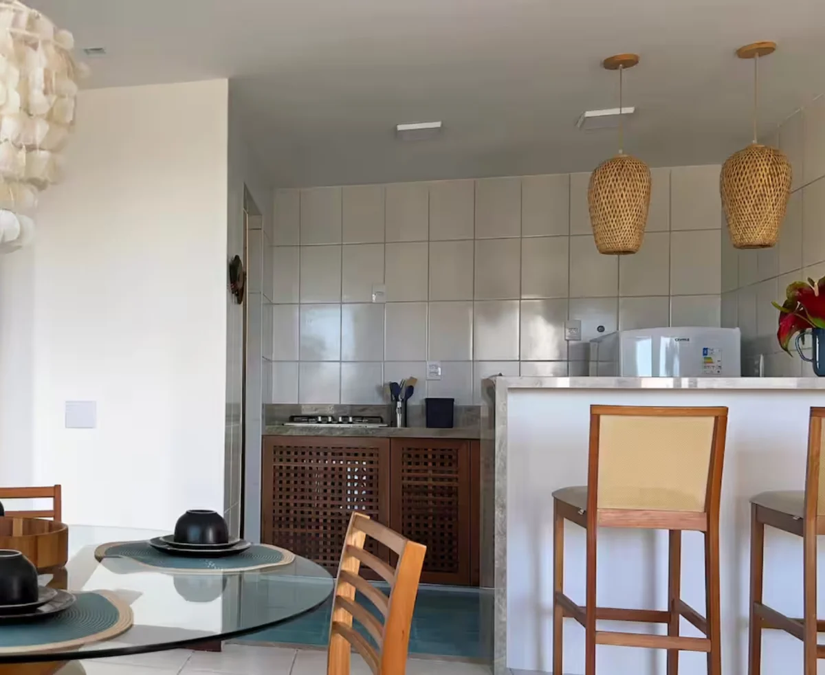 Apartamento em Fortaleza — interior / varanda com vista para o mar